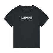 BASIC tričko „NA MNE JE HNEĎ VŠETKO VIDIEŤ“