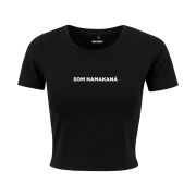 CROP tričko „SOM NAMAKANÁ“