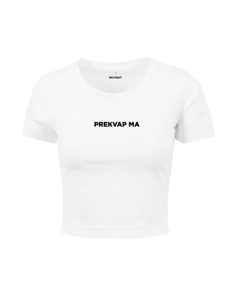 CROP tričko „PREKVAP MA“